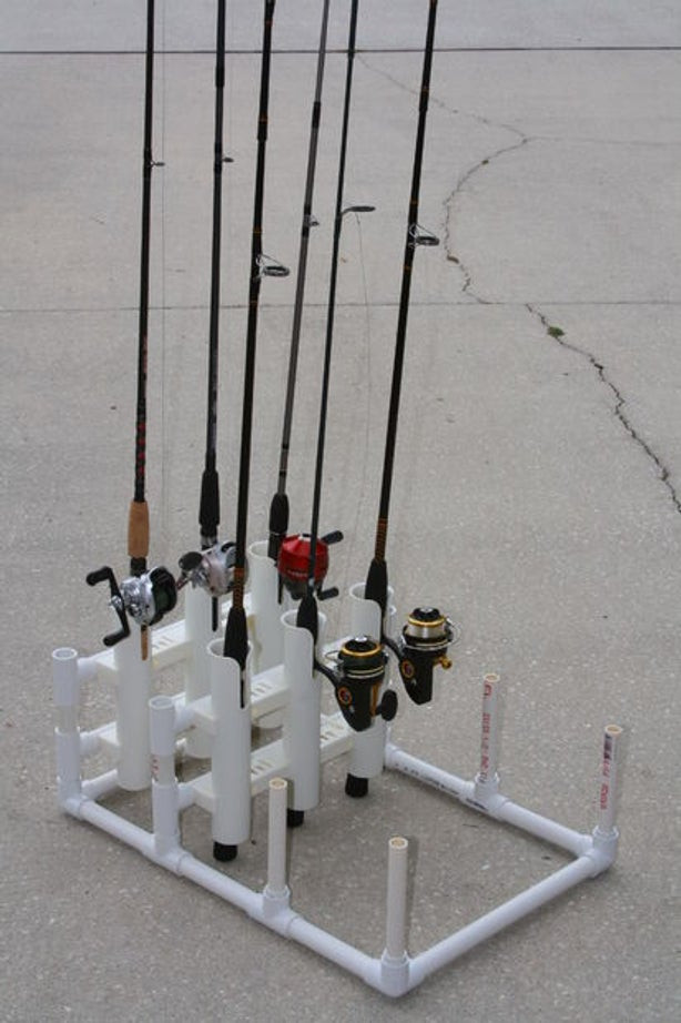 Best ideas about DIY Fishing Rod Holder
. Save or Pin PVC Modular Fishing Rod Holder Now.