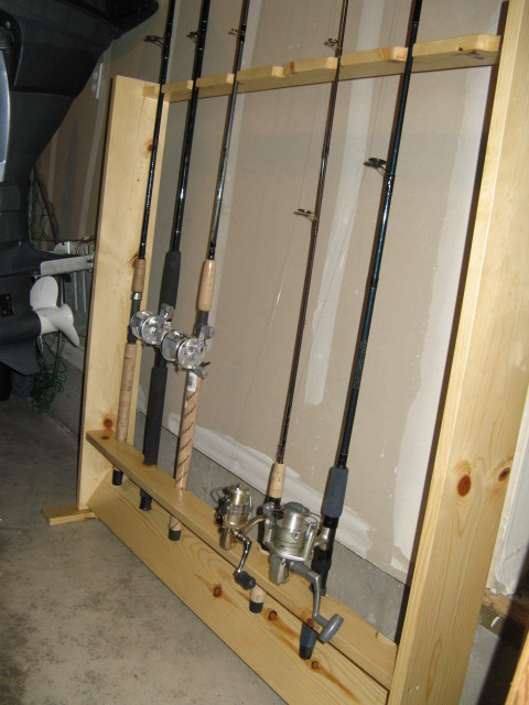 Best ideas about DIY Fishing Rod Holder
. Save or Pin Fishing Rod Rack DIY With and Steps Now.