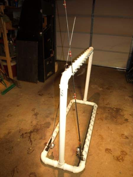 Best ideas about DIY Fishing Rod Holder
. Save or Pin PVC Fishing Rod Rack Now.