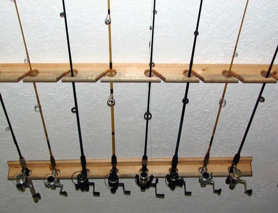 Best ideas about DIY Fishing Rod Holder Wall Mount
. Save or Pin Unavailable Listing on Etsy Now.