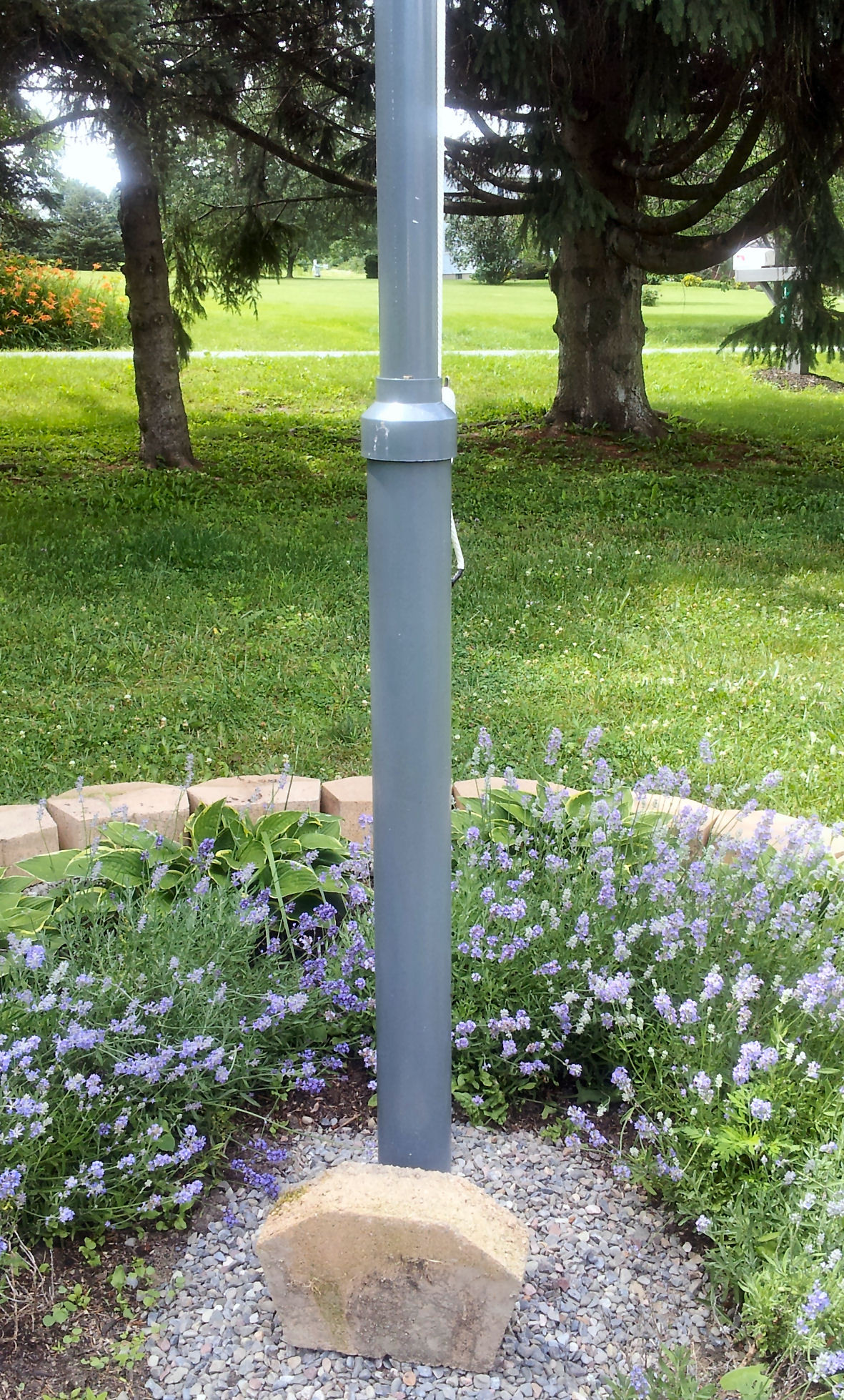 Best ideas about DIY Flag Pole
. Save or Pin DIY Flag Pole Mr McGee Takes Over the Blog My Mobile Now.