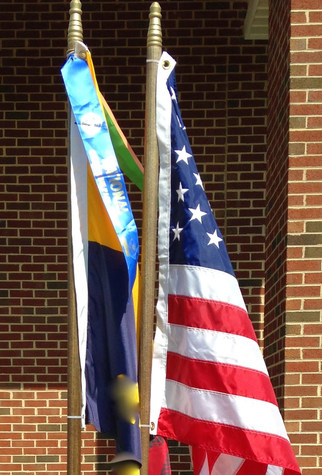 Best ideas about DIY Flag Poles
. Save or Pin 1001 Goals DIY Flagpoles and Stand Cub Scouts Now.