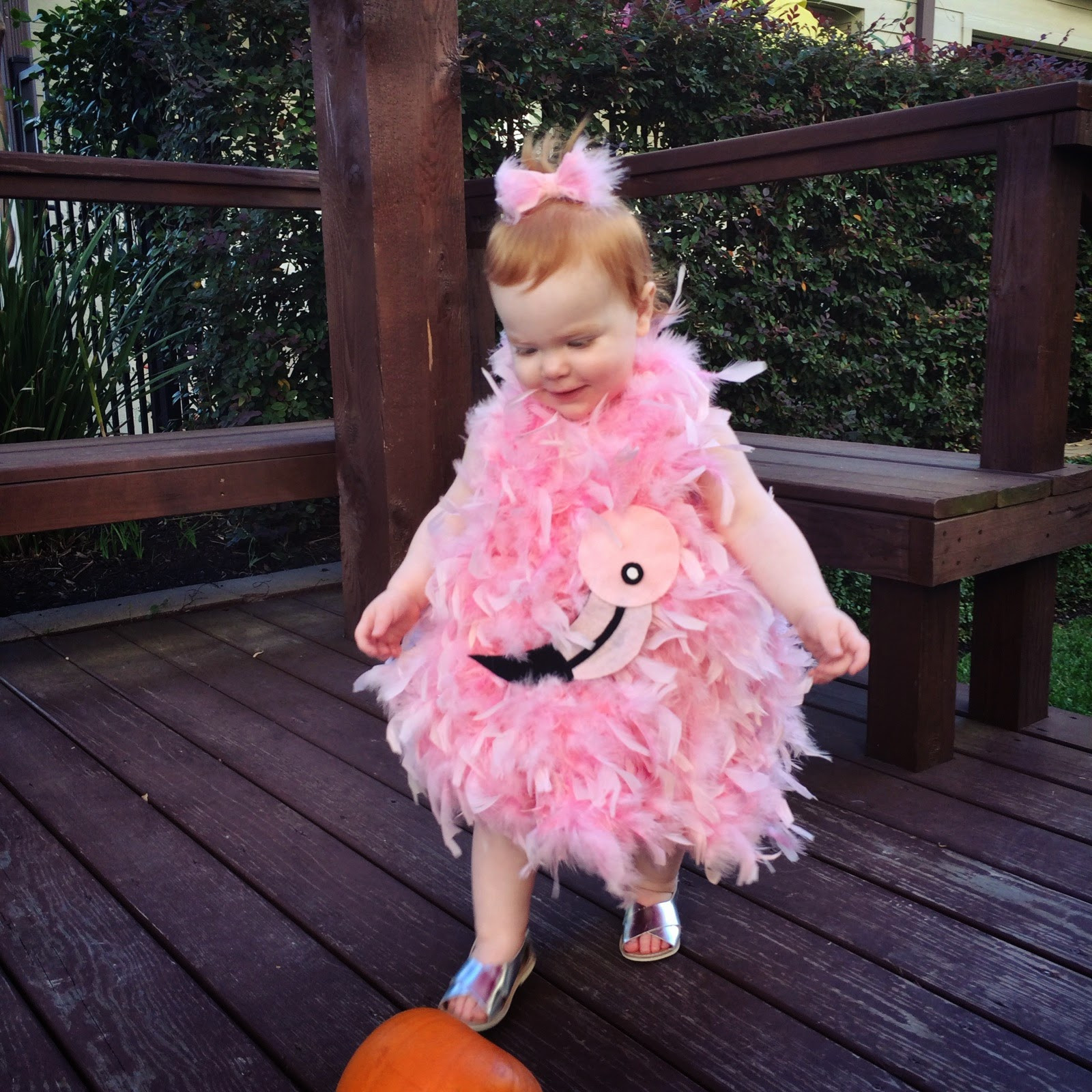 Best ideas about DIY Flamingo Costume
. Save or Pin DIY Flamingo Halloween Costume for Toddlers Now.