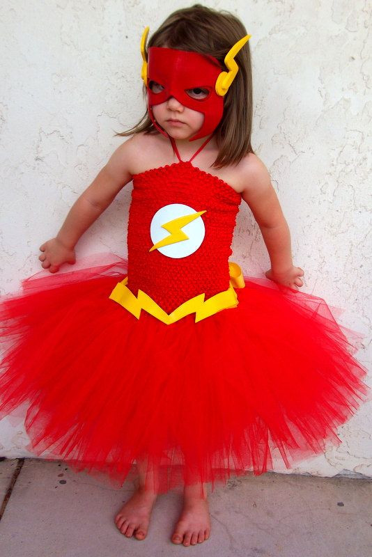 Best ideas about DIY Flash Costume
. Save or Pin The Flash inspired tutu dress costume by Now.