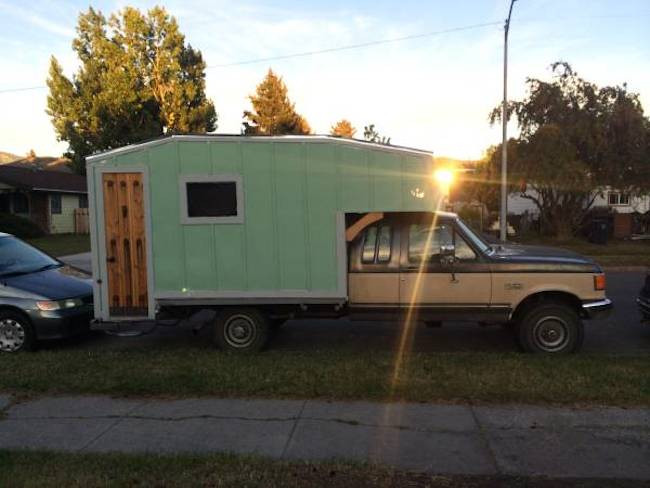 Best ideas about DIY Flatbed Camper
. Save or Pin Man Makes DIY Truck Camper With A Wood Stove By Himself Now.