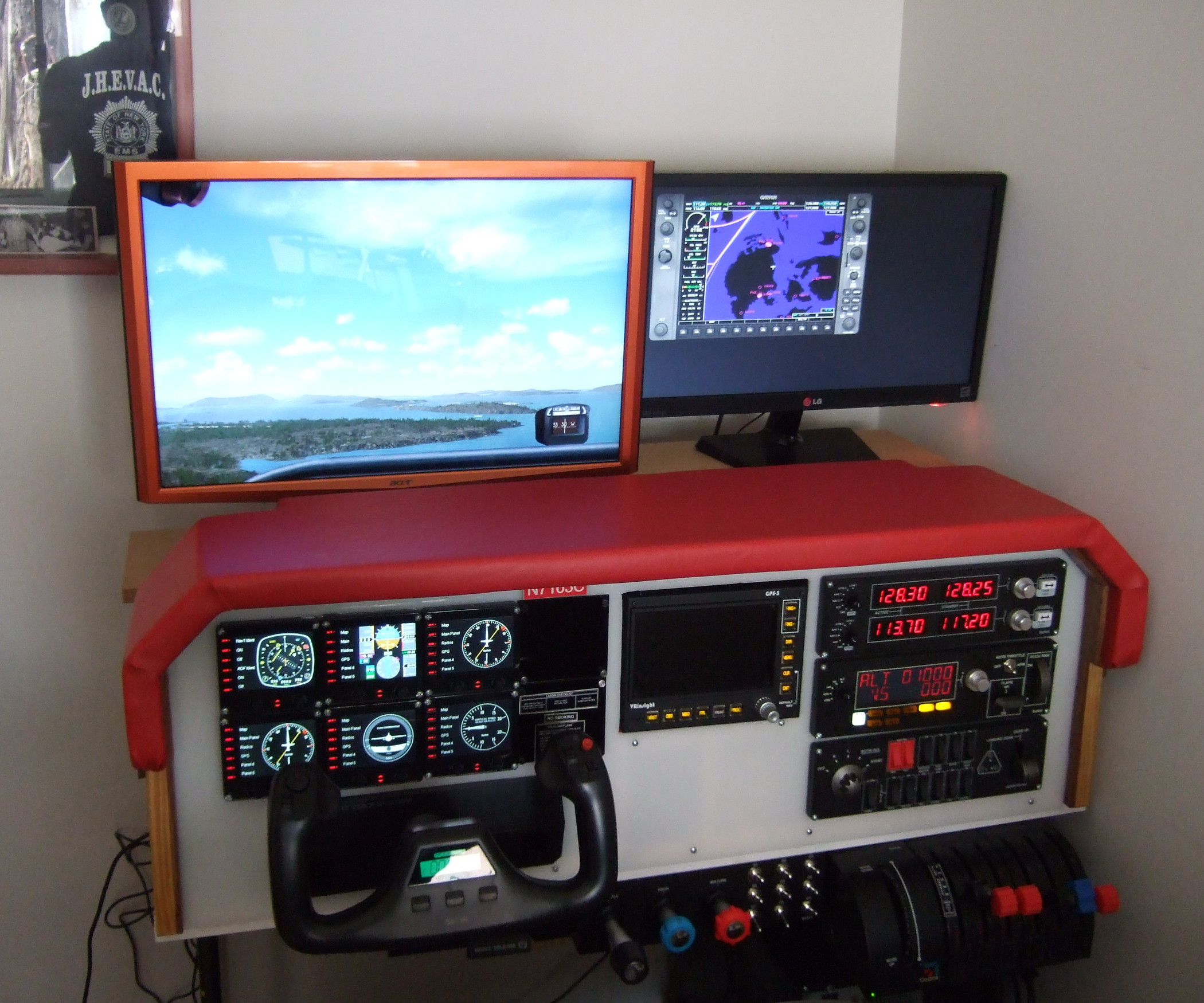 Best ideas about DIY Flight Sim
. Save or Pin DIY Flight Simulator Cockpit All Now.