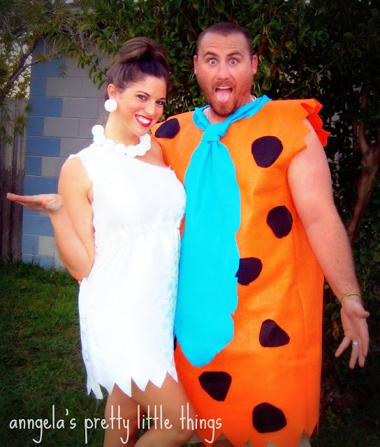 Best ideas about DIY Flintstones Costumes
. Save or Pin DIY Fred and Wilma Flintstone costume Now.