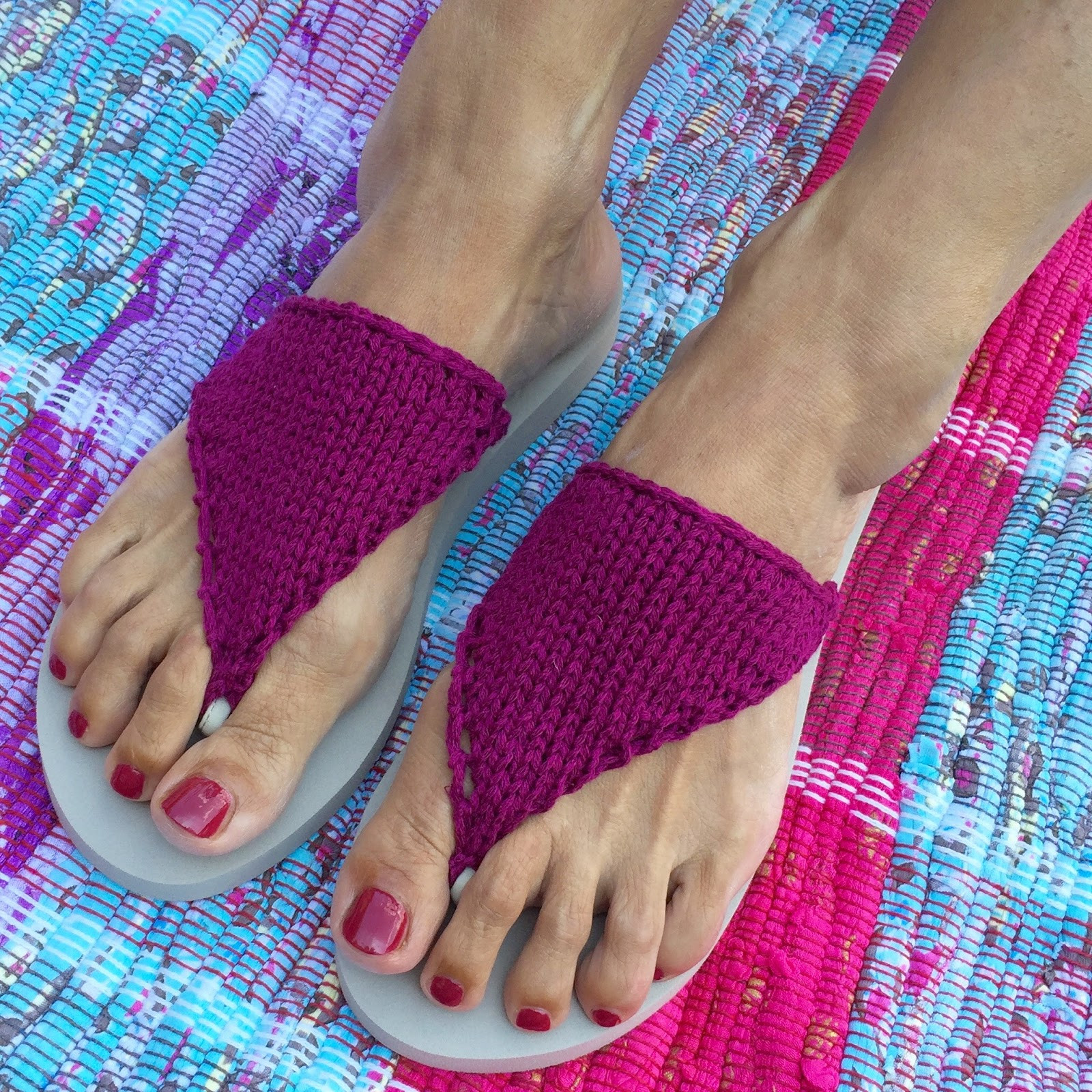 Best ideas about DIY Flip Flops
. Save or Pin DIY Knitted Flip flop Recipe Now.