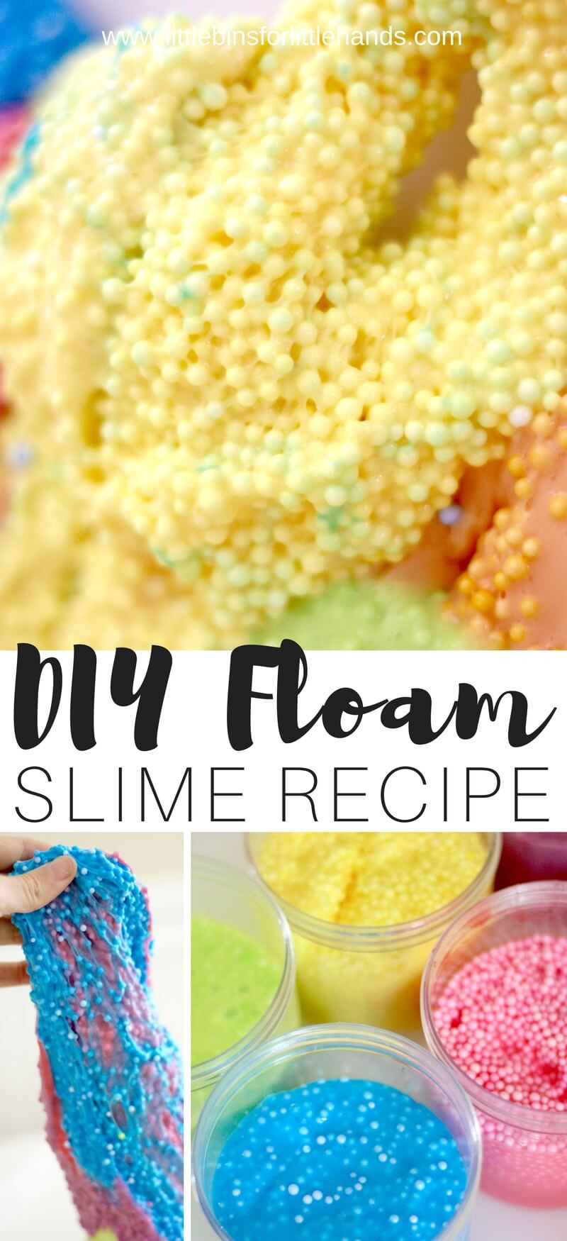 Best ideas about DIY Floam Slime
. Save or Pin Homemade Floam Slime Recipe for Kids Slime Science Now.