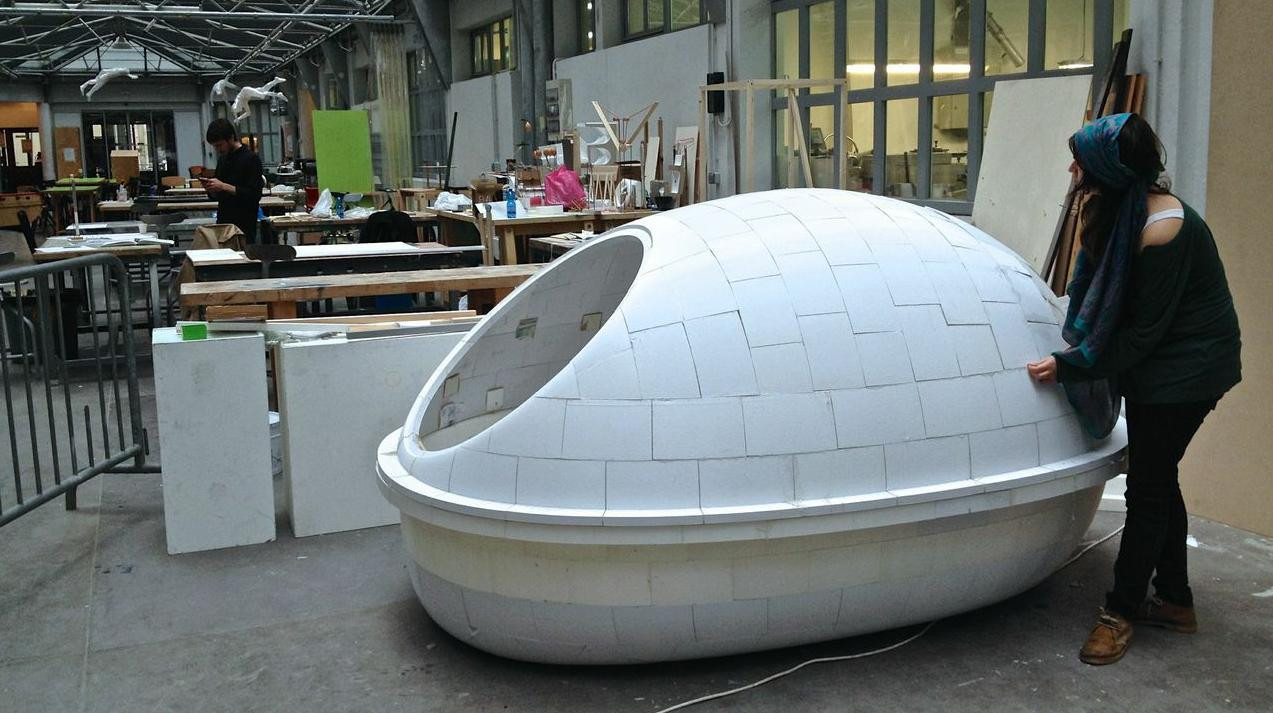 Best ideas about DIY Float Tank
. Save or Pin Meïsō 3D Prints a Giant 500 Brick Float Tank Cocoon Now.