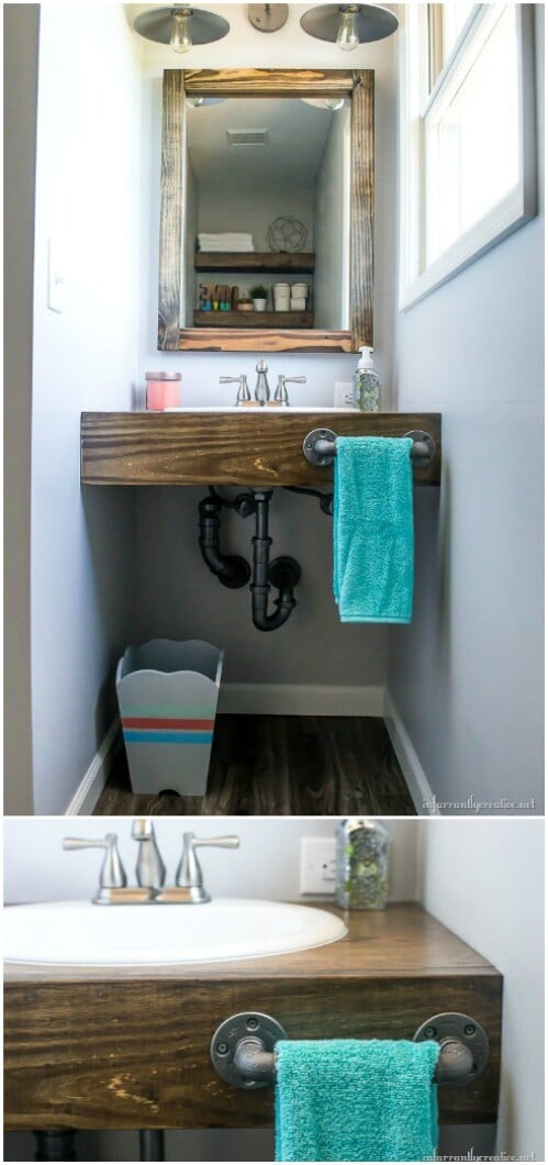 Best ideas about DIY Floating Bathroom Vanity
. Save or Pin 20 Gorgeous DIY Bathroom Vanities to Beautify Your Beauty Now.