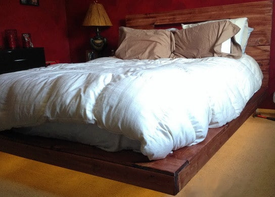 Best ideas about DIY Floating Bed Frame
. Save or Pin Floating Bed With LED Lighting 12 Now.