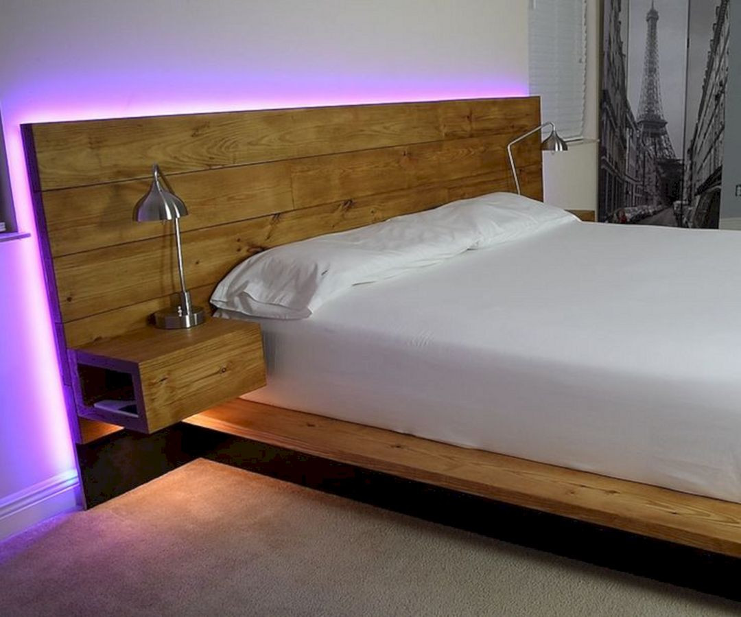 Best ideas about DIY Floating Bed Frame
. Save or Pin DIY Floating Platform Bed Design – 24 SPACES Now.