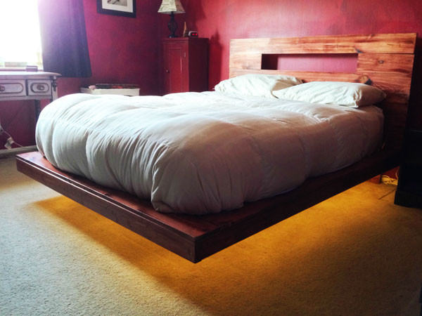 Best ideas about DIY Floating Bed Frame Plans
. Save or Pin DIY Floating Bed Frame Now.