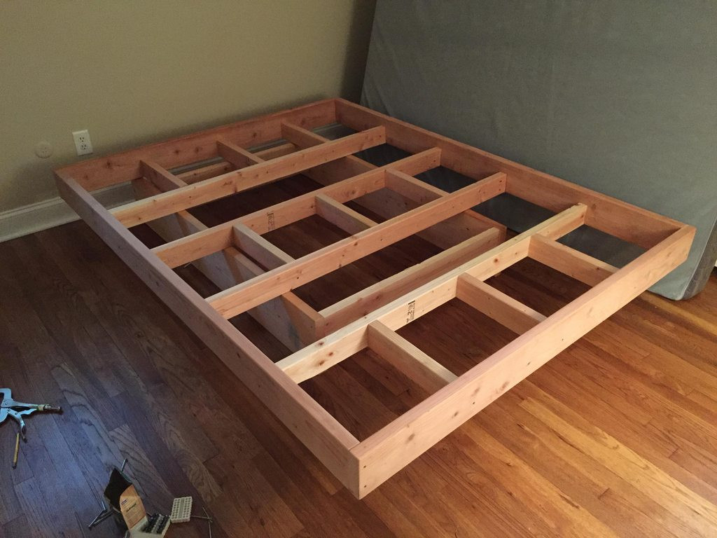 Best ideas about DIY Floating Bed Frame Plans
. Save or Pin Floating bed frame with tools and detailed steps DIY Now.