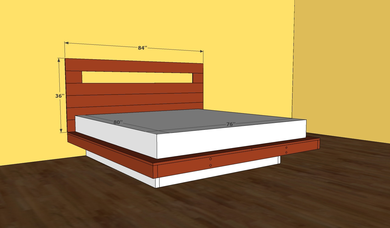 Best ideas about DIY Floating Bed Frame Plans
. Save or Pin King Bed Frame Plans Now.