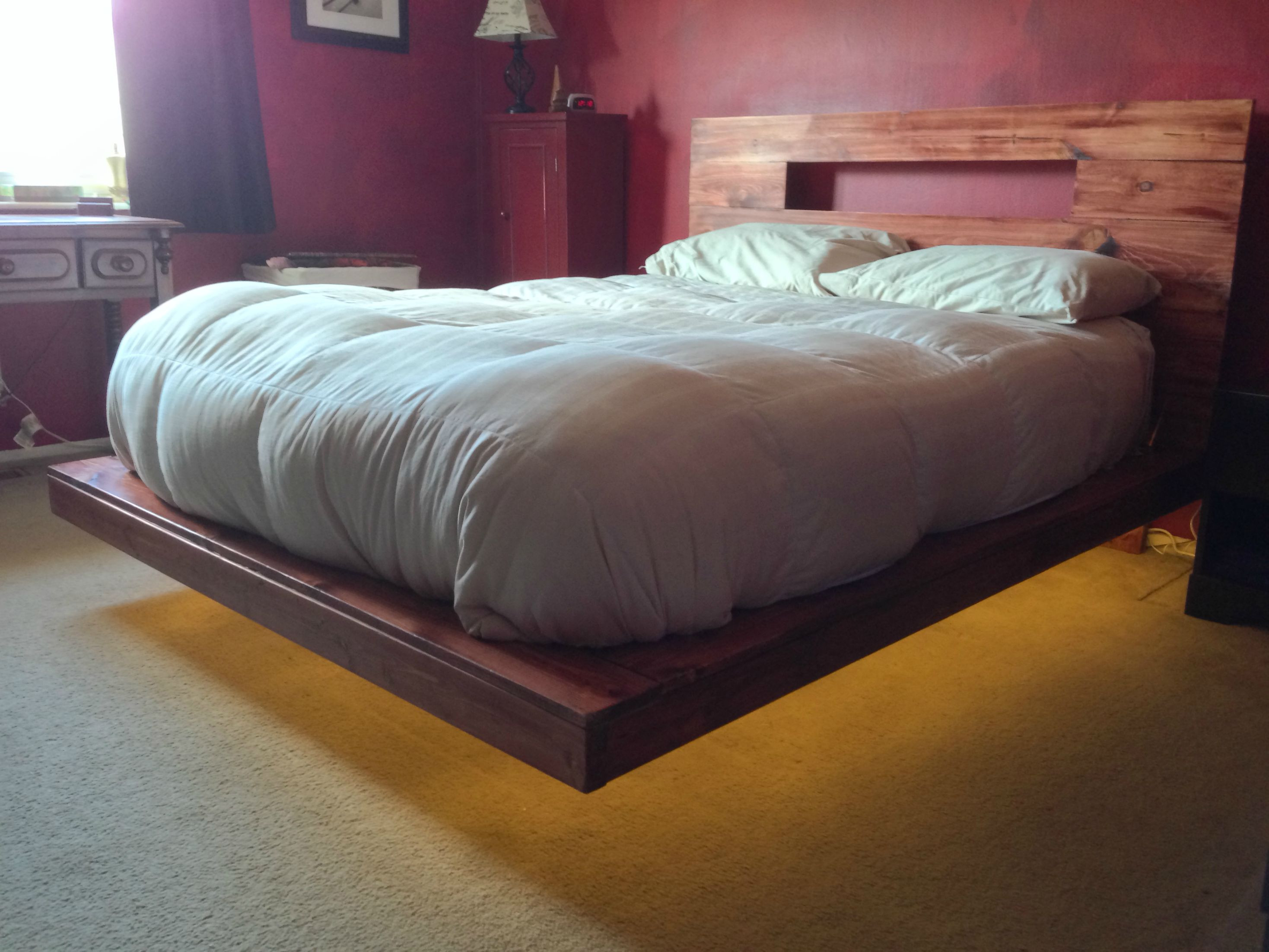 Best ideas about DIY Floating Bed Frame
. Save or Pin 21 DIY Bed Frames To Give Yourself The Restful Spot of Now.