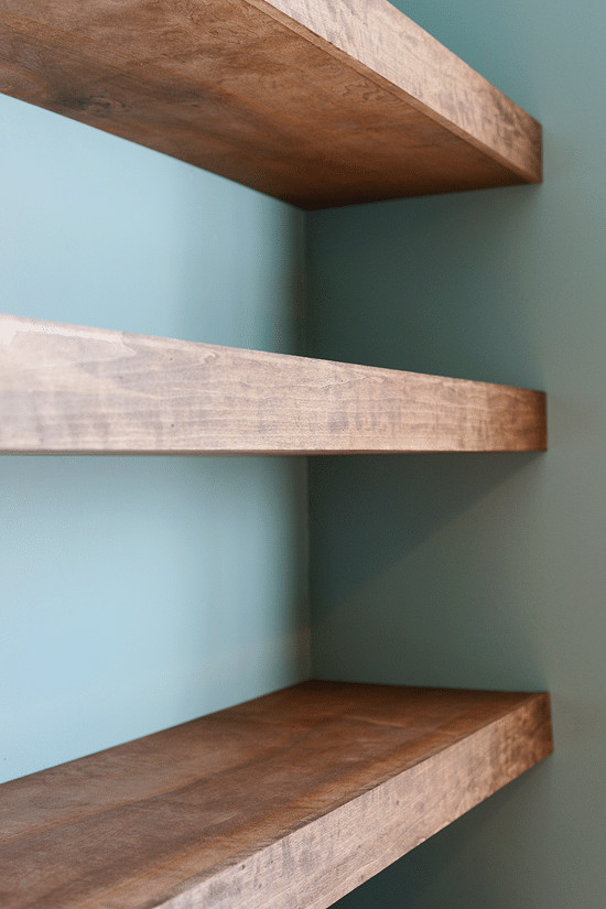 Best ideas about DIY Floating Bookshelves
. Save or Pin DIY Floating Wood Shelves Now.