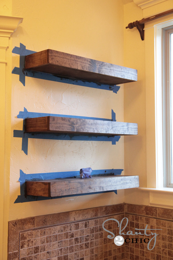 Best ideas about DIY Floating Bookshelves
. Save or Pin Easy DIY Floating Shelves Floating Shelf Tutorial Video Now.