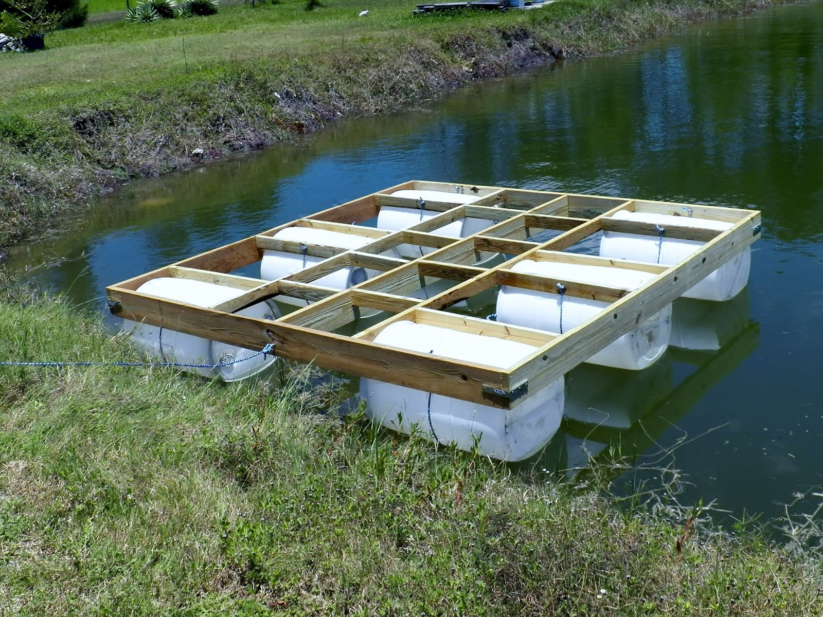 Best ideas about DIY Floating Dock
. Save or Pin My Backyard We Built our own Floating Dock Now.