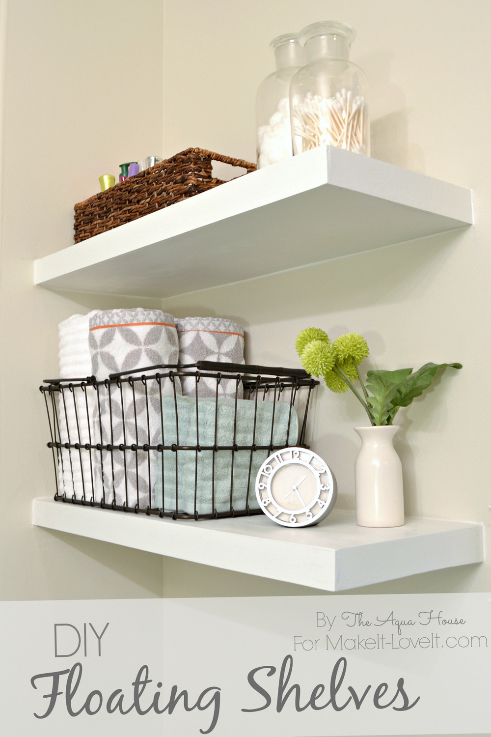 Best ideas about DIY Floating Shelf
. Save or Pin DIY Floating Shelves a great storage solution Now.