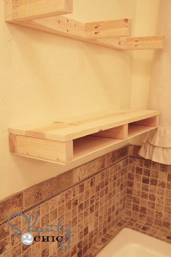 Best ideas about DIY Floating Shelf
. Save or Pin Easy DIY Floating Shelves Shanty 2 Chic Now.