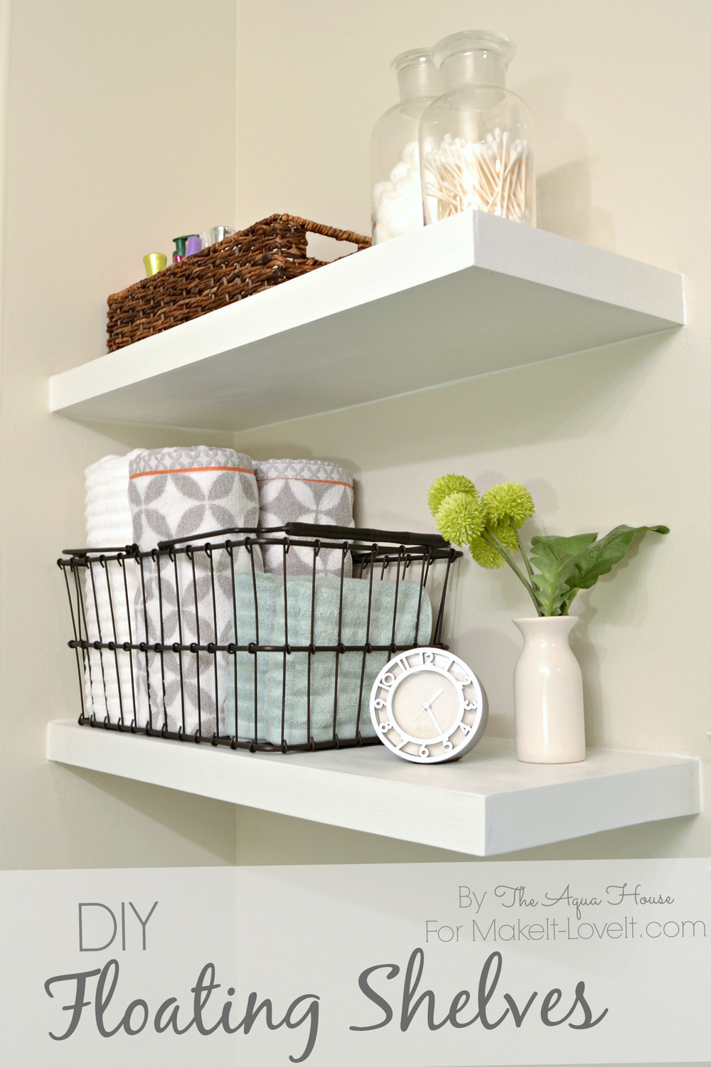 Best ideas about DIY Floating Shelves
. Save or Pin DIY Floating Shelves a great storage solution Now.