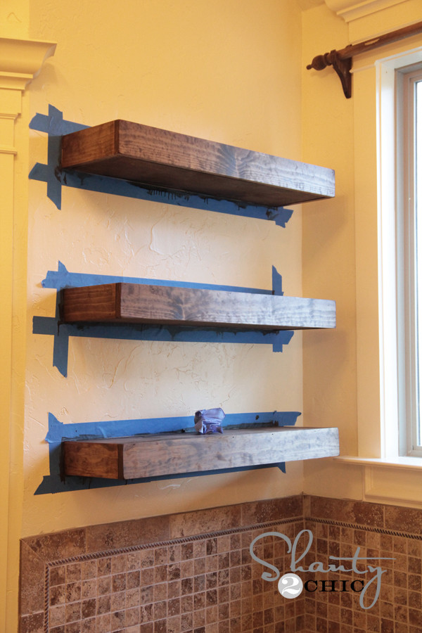 Best ideas about DIY Floating Shelves
. Save or Pin Easy DIY Floating Shelves Shanty 2 Chic Now.