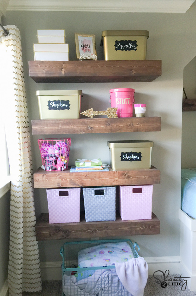 Best ideas about DIY Floating Shelves Plans
. Save or Pin DIY Floating Shelves Plans and Tutorial Shanty 2 Chic Now.