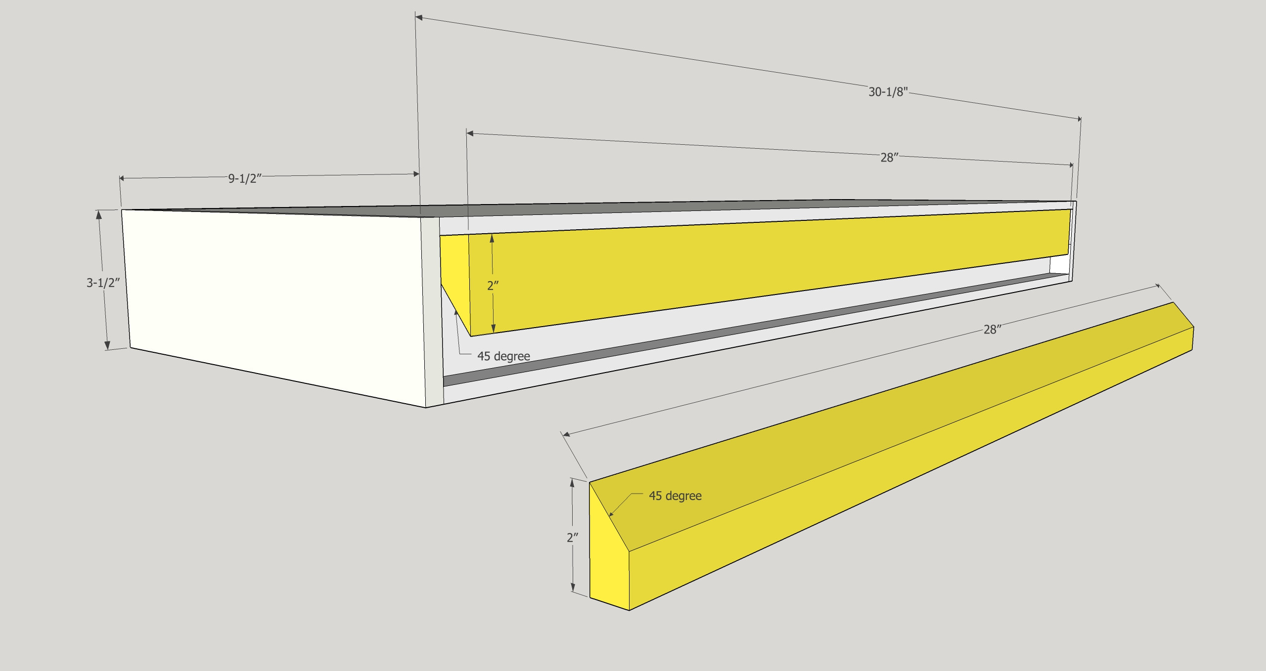 Best ideas about DIY Floating Shelves Plans
. Save or Pin Modern Floating Shelves Mr Buildit Now.