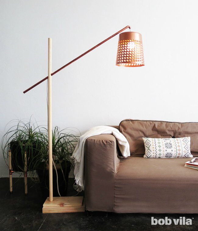 Best ideas about DIY Floor Lamps
. Save or Pin DIY Floor Lamp DIY Lite Bob Vila Now.