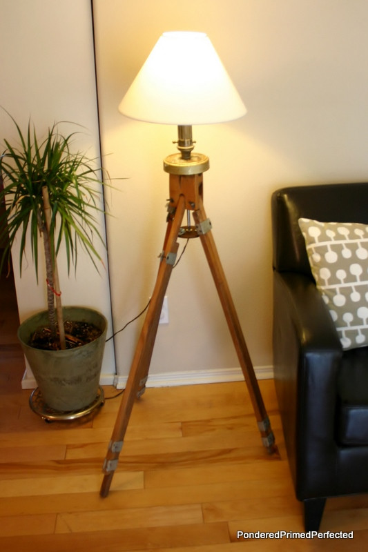 Best ideas about DIY Floor Lamps
. Save or Pin Pondered Primed Perfected Tripod Lamp Restoration Now.