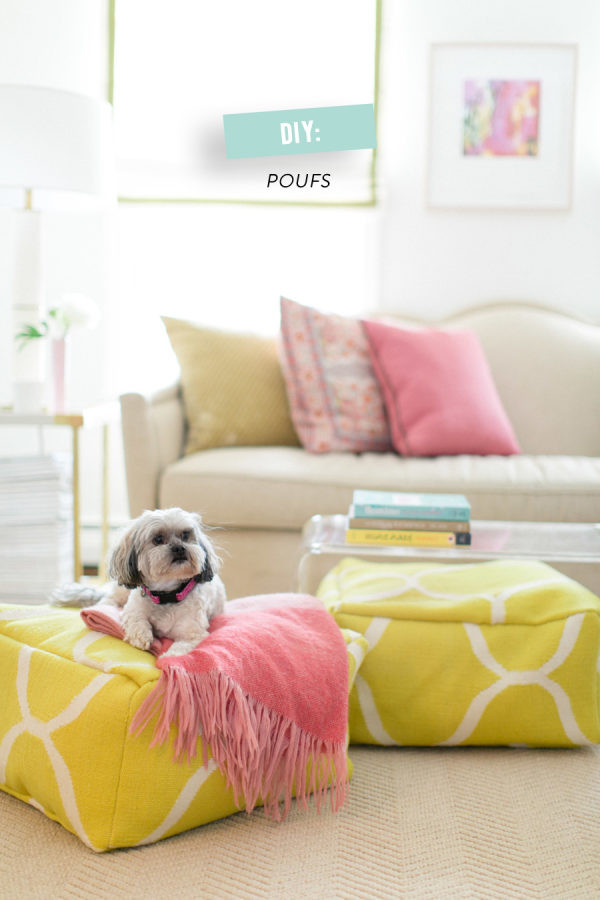 Best ideas about DIY Floor Pouf
. Save or Pin DIY Floor Poufs Style Me Pretty Living Now.