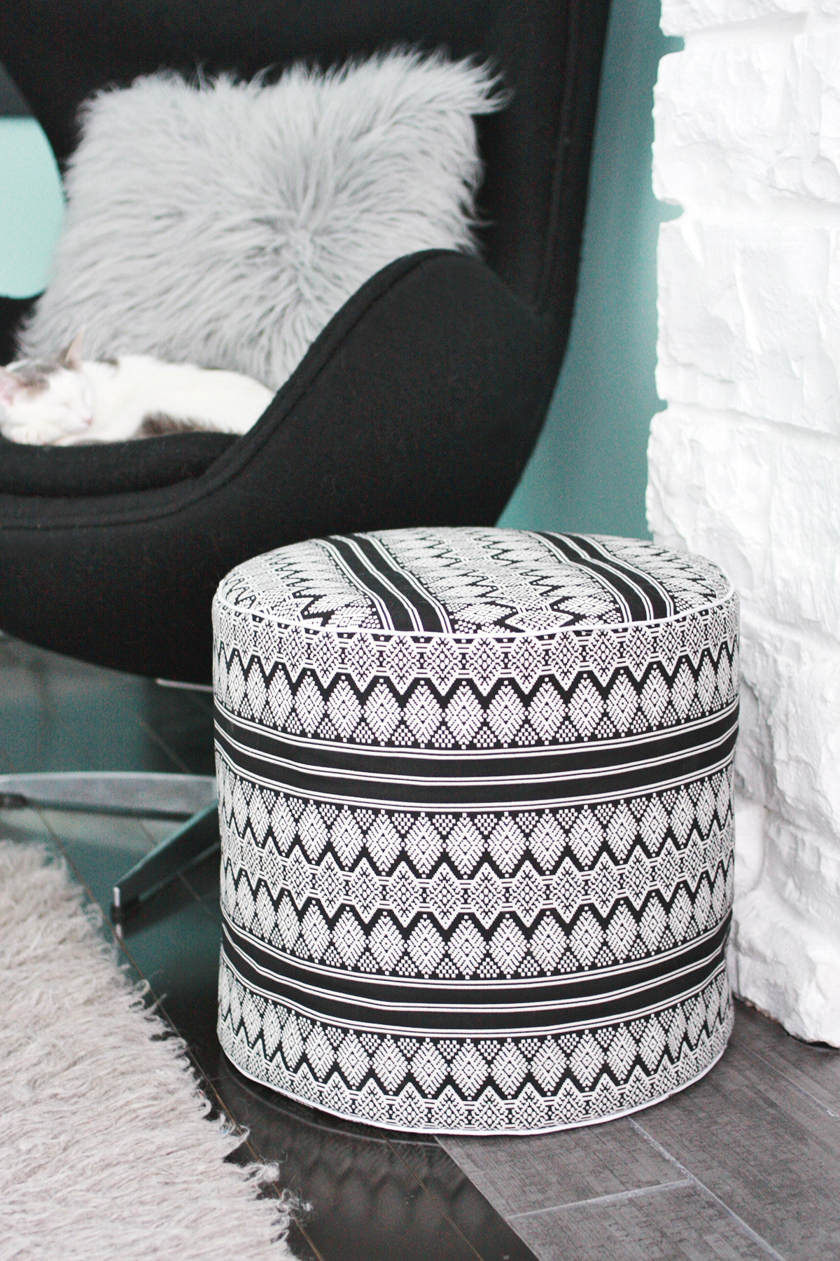 Best ideas about DIY Floor Pouf
. Save or Pin Drum Floor Pouf DIY A Beautiful Mess Now.