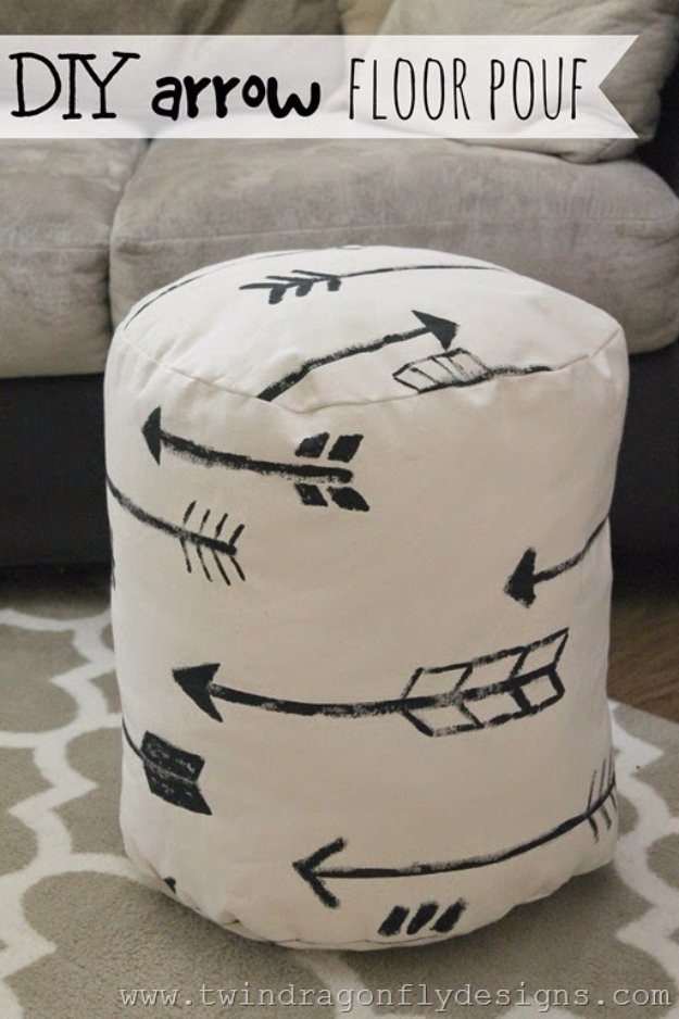 Best ideas about DIY Floor Pouf
. Save or Pin 32 Fabulous DIY Poufs Your Living Room Needs Right Now Now.