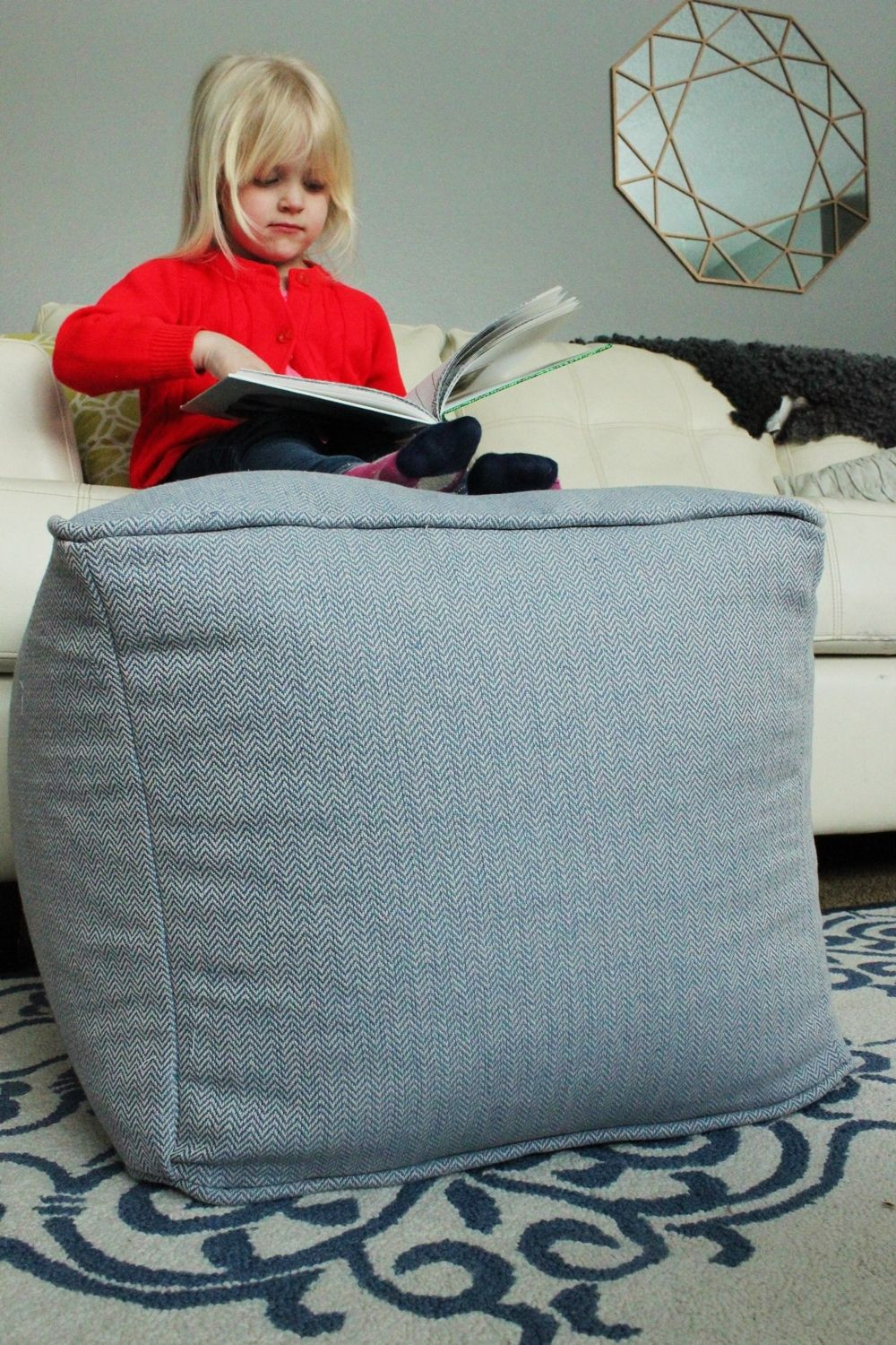 Best ideas about DIY Floor Pouf
. Save or Pin DIY Pouf Ottoman Cube Now.