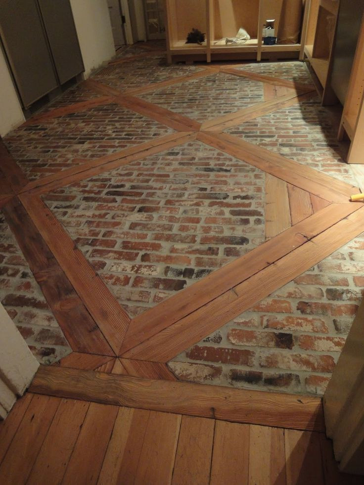 Best ideas about DIY Flooring Ideas
. Save or Pin DIY How to Install this Brick Floor using 2 x 4 s and Now.