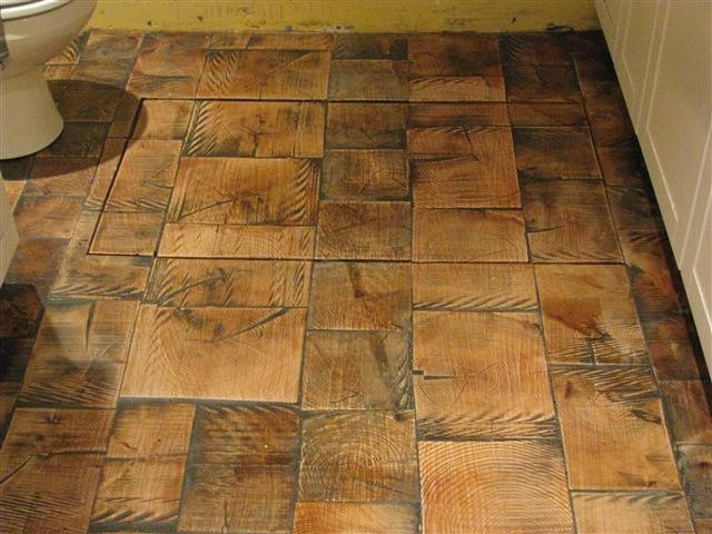 Best ideas about DIY Flooring Tiles
. Save or Pin reclaimed log end wood tile flooring diy Now.