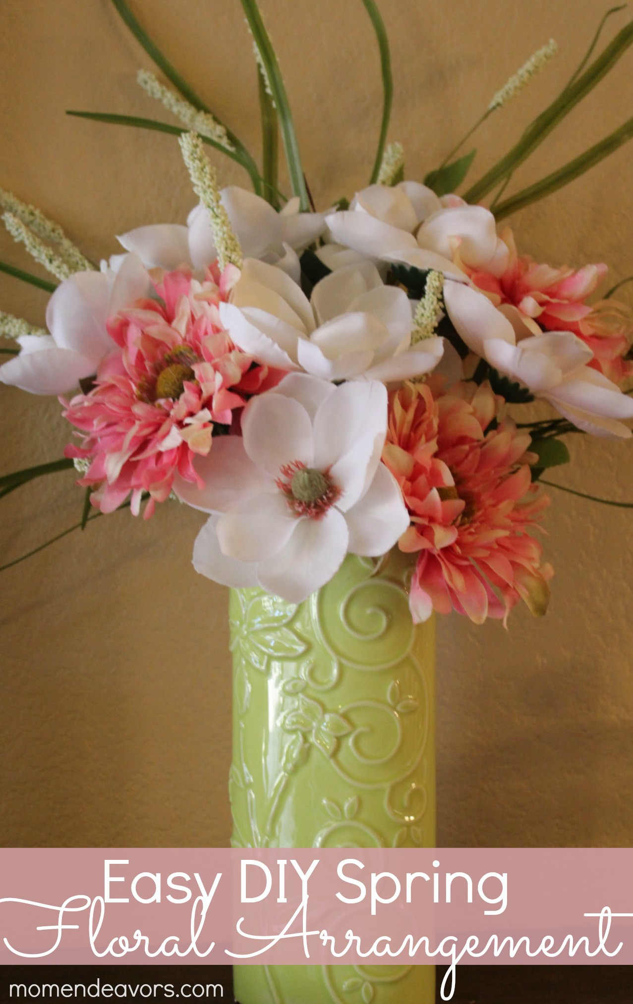 Best ideas about DIY Floral Arrangements
. Save or Pin Easy DIY Spring Flower Arrangement Now.