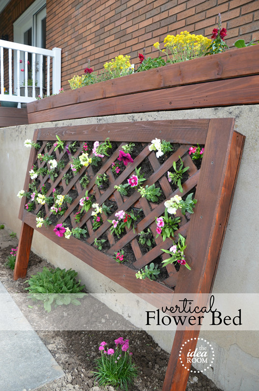 Best ideas about DIY Flower Beds
. Save or Pin DIY Vertical Flower Bed The Idea Room Now.