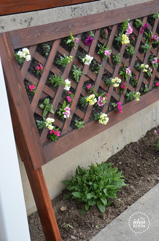 Best ideas about DIY Flower Beds
. Save or Pin DIY Vertical Flower Bed The Idea Room Now.