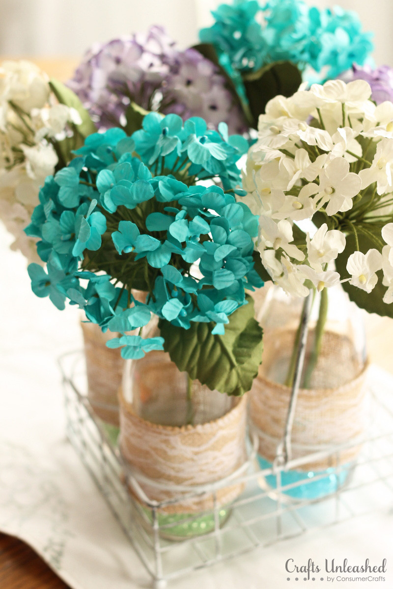 Best ideas about DIY Flower Centerpieces
. Save or Pin DIY Centerpieces Spring Floral Vases Crafts Unleashed Now.