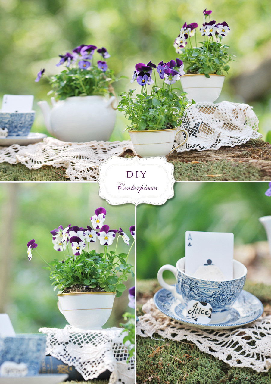Best ideas about DIY Flower Centerpieces
. Save or Pin DIY Flower and Teacup Centerpieces Andrea Dozier Dayton Now.
