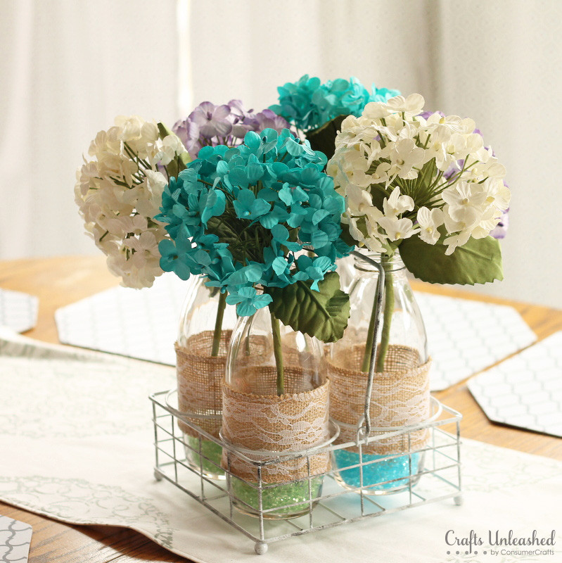 Best ideas about DIY Flower Centerpieces
. Save or Pin DIY Centerpieces Spring Floral Vases Crafts Unleashed Now.