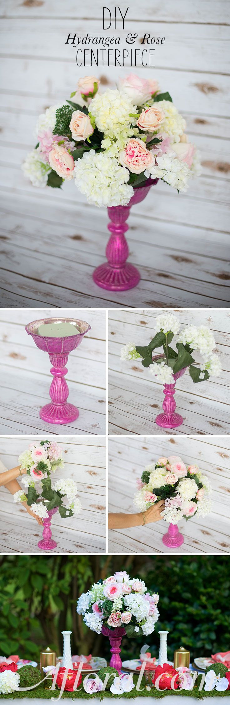 Best ideas about DIY Flower Centerpieces
. Save or Pin DIY Silk Flower Centerpiece You won t believe how lush Now.