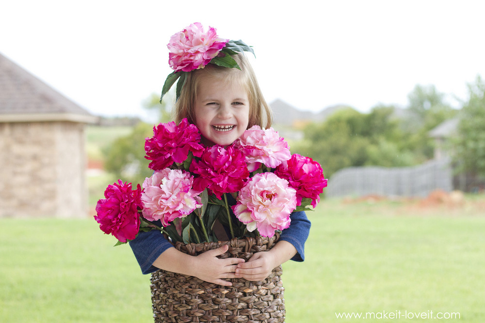 Best ideas about DIY Flower Costume
. Save or Pin DIY Flower Basket Costume Now.