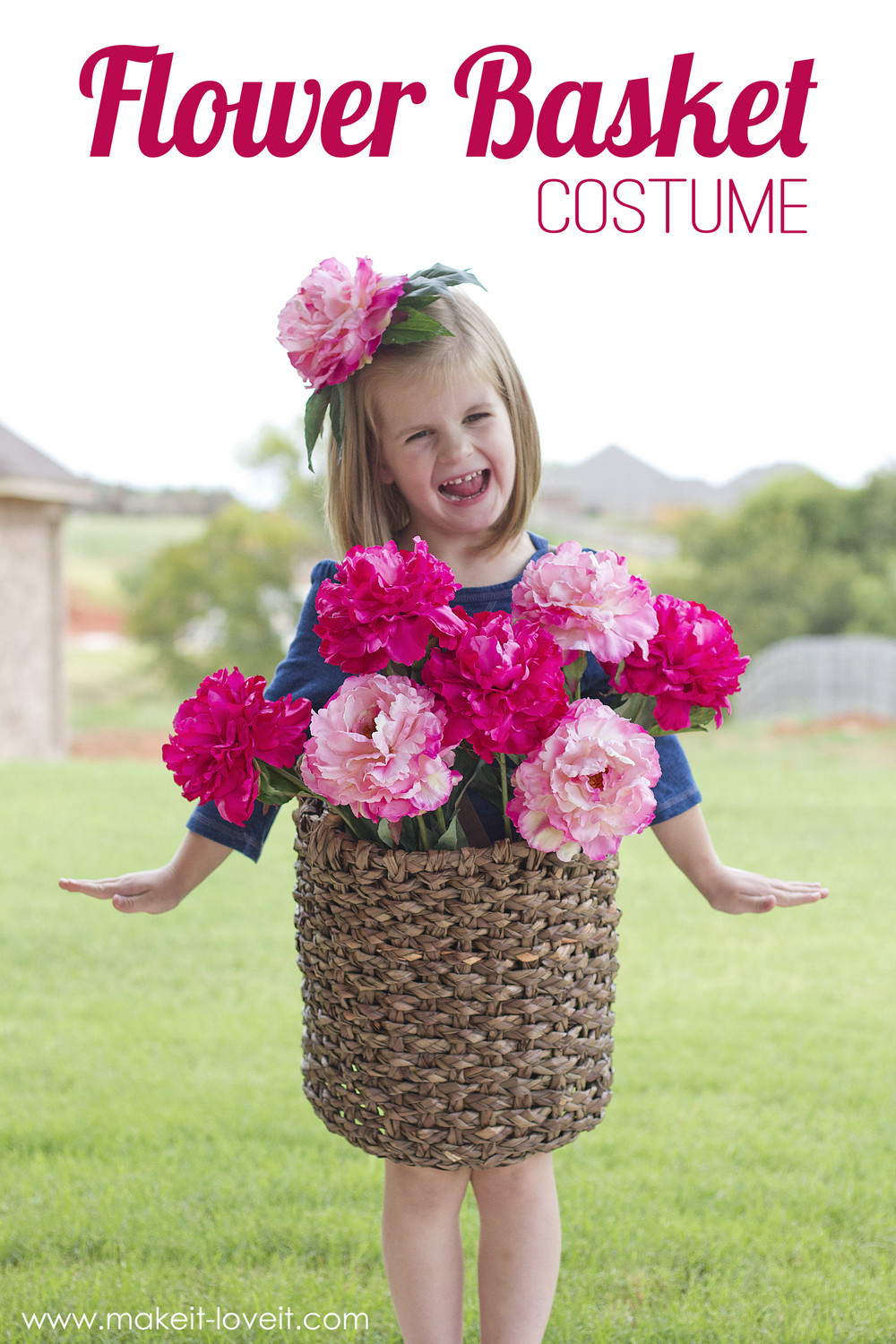 Best ideas about DIY Flower Costume
. Save or Pin DIY Flower Basket Costume Now.
