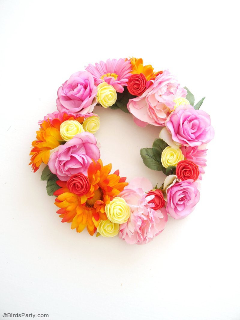 Best ideas about DIY Flower Crown
. Save or Pin DIY Pretty & Easy Flower Crowns Party Ideas Now.