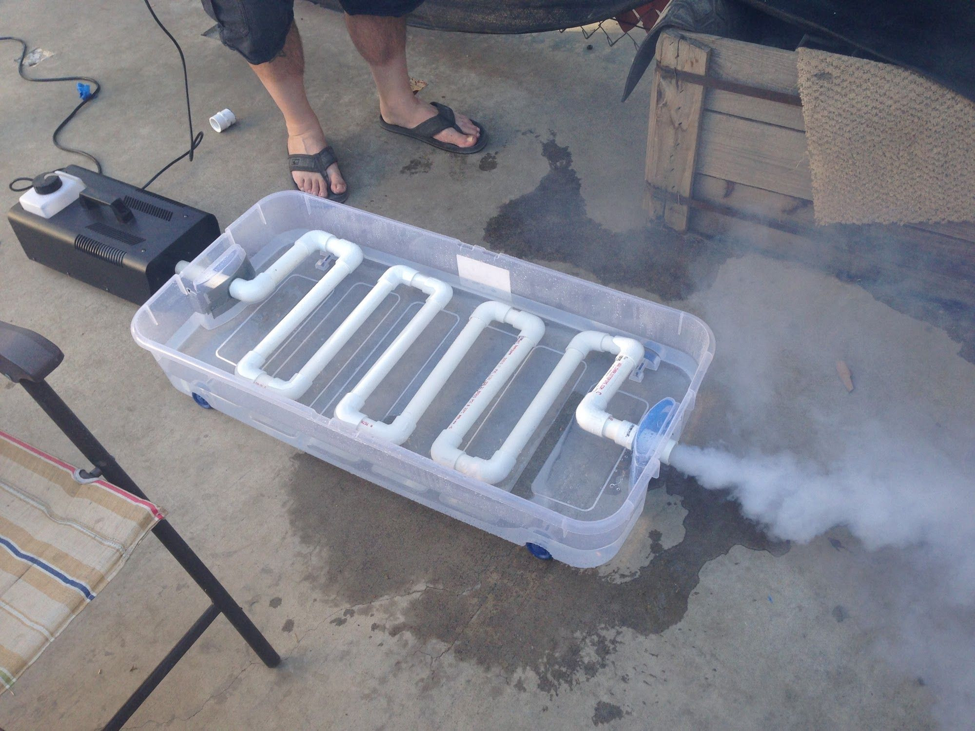 Best ideas about DIY Fog Machine
. Save or Pin DIY Fog Machine Chiller Crafty Pinterest Now.