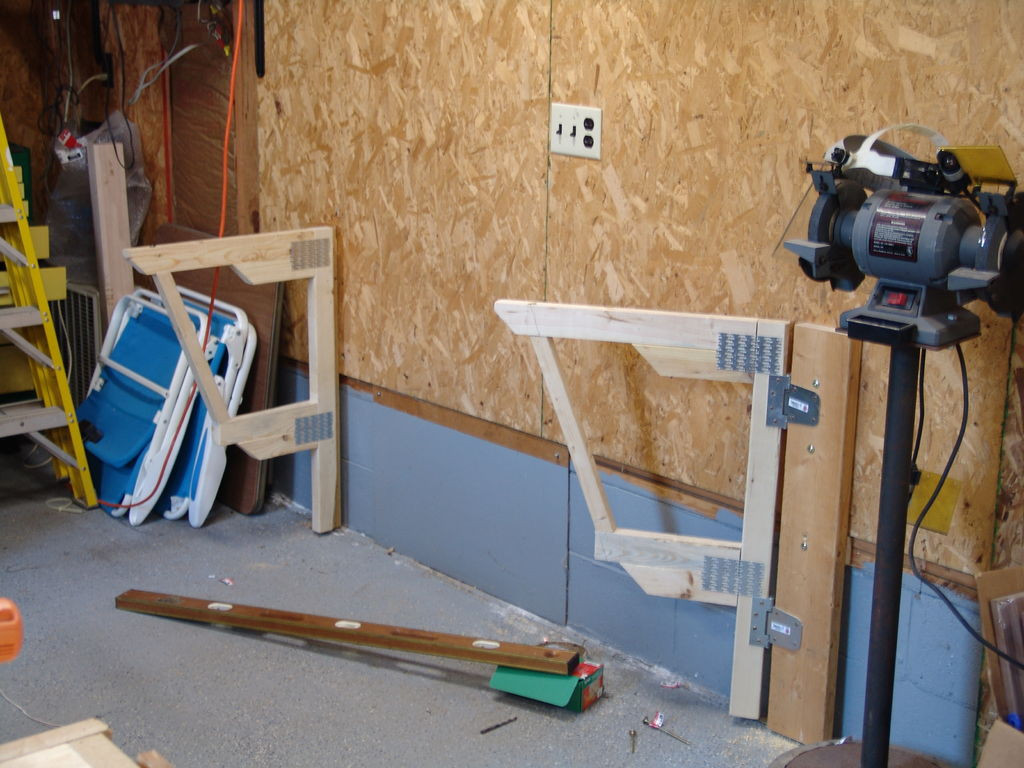 Best ideas about DIY Fold Down Workbench
. Save or Pin Make a cheap fold down workbench Now.